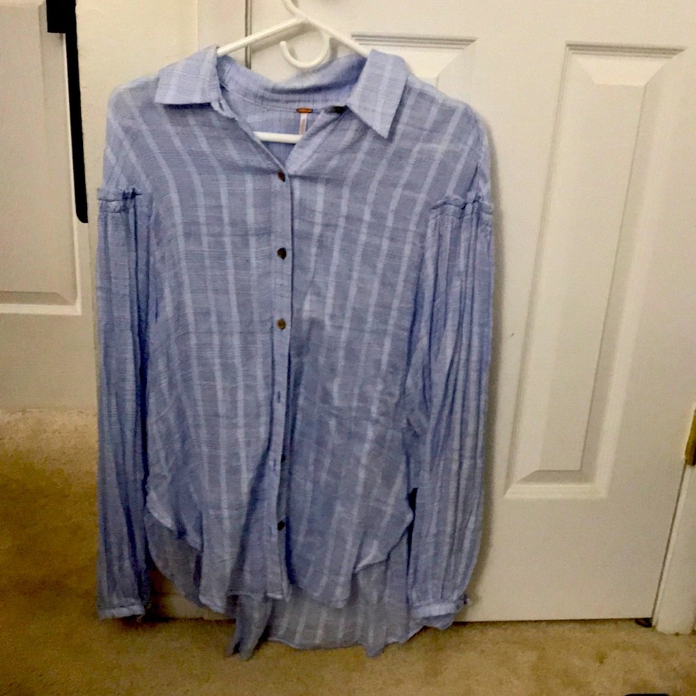 Free People button down shirt